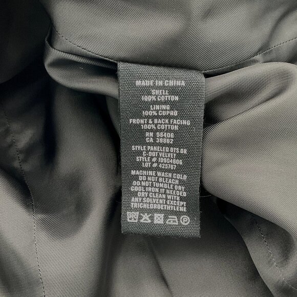 Theory Off-the-Shoulder Micro Dot Black Velvet V-Neck Dress Size 6 NWT - Picture 8 of 10